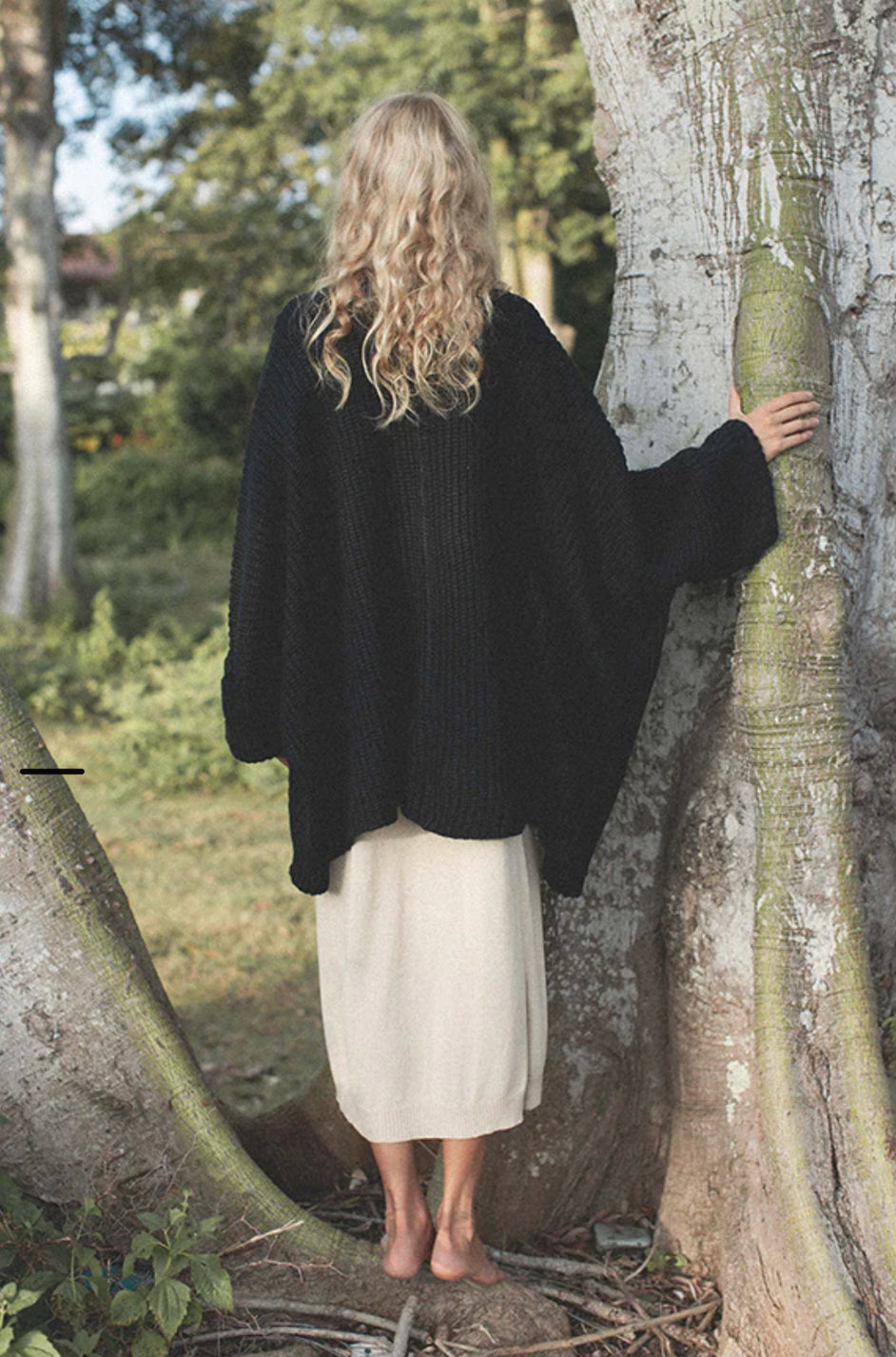 Oversized Poncho- One Size